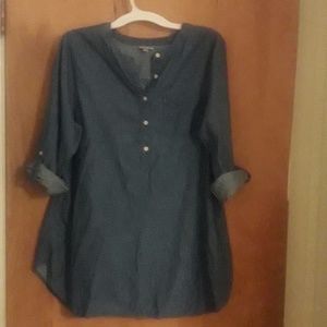 womans 14/16 denim shirt